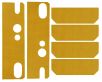 Auto Locking Multipoint 60 Minutes Intumescent Lock Liner Kit - Self Adhesive