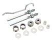 Back To Back Fixing Kit For Tubular Shape Pull Handles - Satin Stainless Steel