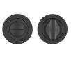 Bathroom Turn & Emergency Release Set - Matt Black