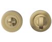 Bathroom Turn & Release Set - Satin Brass