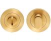 Bathroom Turn & Release Set - Satin Brass (Lacquered) PVD