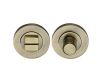 Bathroom Turn & Release With Concealed Fix Round Rose - Antique Brass (Gloss Lacquered)