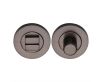 Bathroom Turn & Release With Concealed Fix Round Rose - Matt Bronze (Lacquered)