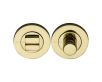 Bathroom Turn & Release With Concealed Fix Round Rose - Polished Brass (Lacquered)