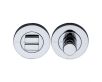 Bathroom Turn & Release With Concealed Fix Round Rose - Polished Chrome
