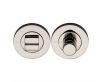 Bathroom Turn & Release With Concealed Fix Round Rose - Polished Nickel