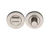 Bathroom Turn & Release With Concealed Fix Round Rose - Satin Nickel