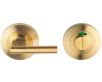 Bathroom Turn & Release - With Large Accessible Turn - Satin Brass PVD Plated