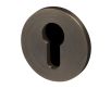 Buster & Punch Euro Profile Cylinder Key Hole Cover Escutcheon Plates - Smoked Bronze