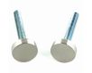 Cover Caps For Bolt Through Fixing Pull Handles - Supplied With M8 Bolts - Satin Stainless Steel