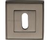 Standard Square Profile Escutcheon - Matt Bronze