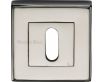 Standard Square Profile Escutcheon - Polished Nickel