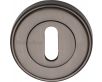 Standard Round Profile Escutcheon - Matt Bronze
