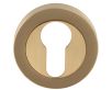 Euro Profile Escutcheon - Satin Brass