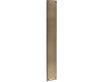 Rectangular Face Fixed Finger Plate With Stepped Edges - 450mm x 75mm - Antique Brass (Lacquered)
