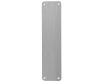 Modern Radius Corner Finger Plate - Satin Stainless Steel