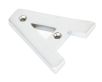 Heavy Simple Letters - Satin Chrome