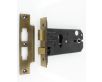 Horizontal Euro Profile Mortice Sash Lock - 152mm Case Depth - Florentine Bronze (Antique Brass Finish)
