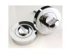 Bathroom Snib Turn & Release Set - Polished Chrome