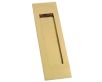 Vertical Fitting Letter Plate - Polished Brass