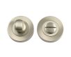 Bathroom Snib Turn & Release Set - Satin Nickel