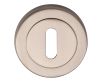 Standard Profile Keyhole Escutcheon To Suit M Marcus Lever Handles - Satin Nickel