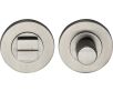 Bathroom Turn & Release Set With Knurled Knob - Satin Nickel