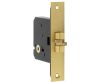 Sliding Door - Bathroom Claw Lock - 76mm Case Depth - Satin Brass (Lacquered)