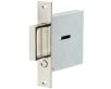 Pocket Door Pop Out Edge Pull - Spring Loaded - 88mm Case Depth - Polished Chrome