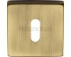 Standard Profile Escutcheon - Light Antique Brass