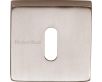 Standard Square Profile Escutcheon - Satin Nickel