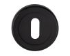 Standard Profile Escutcheon On Concealed Fix Round Rose - Matt Black
