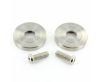 Face Fix Rose Kit For 19mm - 32mm Diameter Pull Handles - Satin Stainless Steel