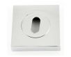 Standard Profile Square Escutcheon - Polished Chrome