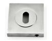 Standard Profile Square Escutcheon - Satin Chrome 