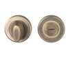 Turn & Release On Concealed Fix Round Rose - Antique Brass