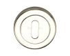 Standard Round Profile Escutcheon - Polished Nickel