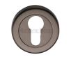 Euro Profile Escutcheon - Matt Bronze