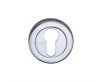 Euro Profile Round Escutcheon - Polished Chrome