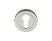 Euro Profile Round Escutcheon - Satin Nickel 