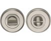 Round Turn & Emergency Release Cylinder Set - Satin Nickel