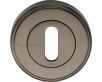 Standard Round Profile Escutcheon - Matt Bronze