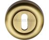 Standard Profile Escutcheon - Light Antique Brass