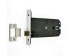 Horizontal Mortice Latch - Deep Case For Use With Door Knobs - Satin Stainless Steel (Brushed Finish)