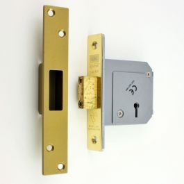 CHUBB Chubb Hi Security Door Lock Brass Finish Certified to British Standard 