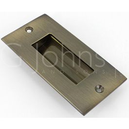 Rectangular Shape Inset Flush Handle For Sliding Doors - 100mm x 52mm ...