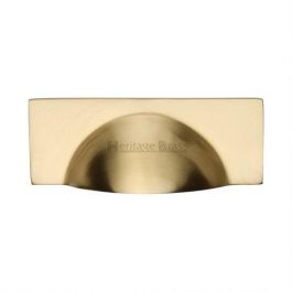 Half Moon Shape Cup Handle With Rectangular Back Plate - 112mm Width ...