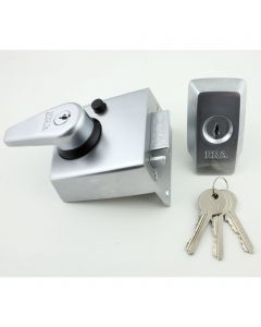 ERA High Security B.S. Night Latch (Front Door Yale Lock) - Satin Chrome