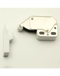 Side Mounted - Mini Touch Latch - For Press To Open Cupboard Doors