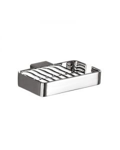 Lounge Range - Metal Soap Basket - Polished Chrome